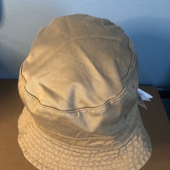Polo Ralph Lauren Polo Club Linen Reversible Multi Plaid/Tan Bucket Hat S/M NWT - Picture 9 of 15